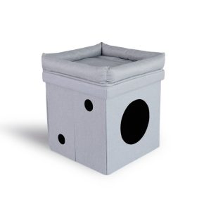 Kattenhuis met ligkussen