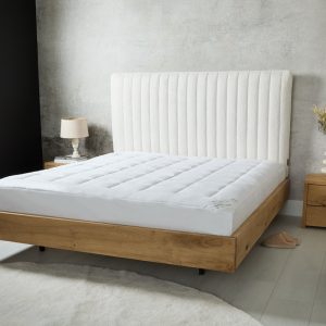 Comfortabele doorgestikte premium matrastopper – 140x200cm