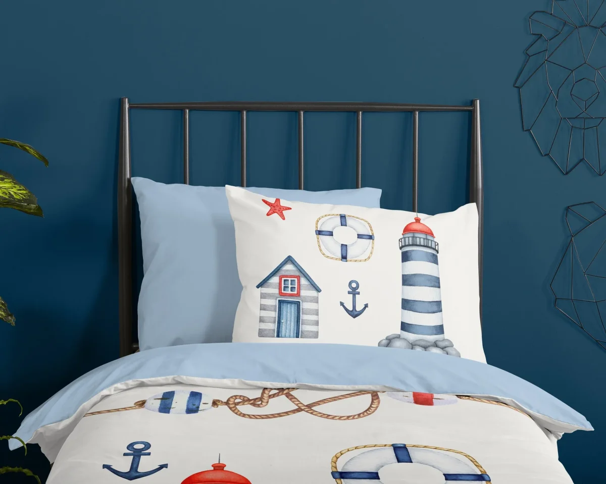 Pure dekbedovertrek Maritime - microvezel - eenpersoons - Afbeelding 4
